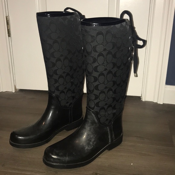 Coach Shoes - Coach rain boots